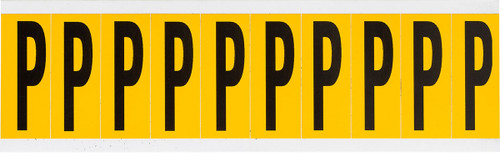0.875" x 2.25" Brady Label - 1534-P