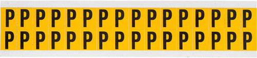 0.563" x 0.75" Brady Label - 1520-P