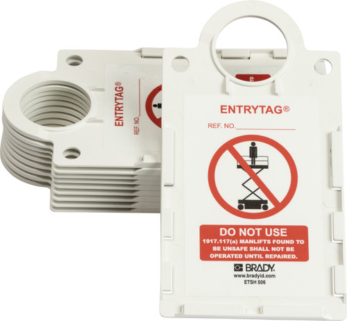 Brady Tag - ENT-ETSH 506