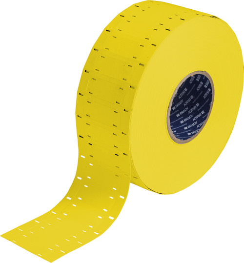 2.025" x 0.8" Brady Tag (Yellow) (Roll of 1000 Labels) - HSCMST-800-2-Y-1