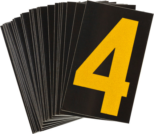 1.75" x 2.875" Brady Label - 5000-4