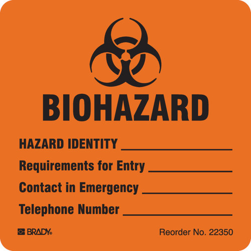 Brady Label - 22350LS