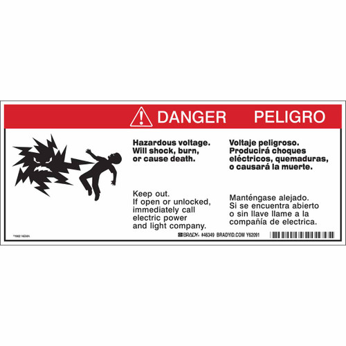 46349 Brady  Label - Image1