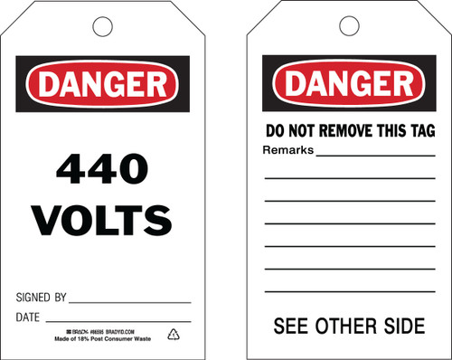 Brady Tag - 86595