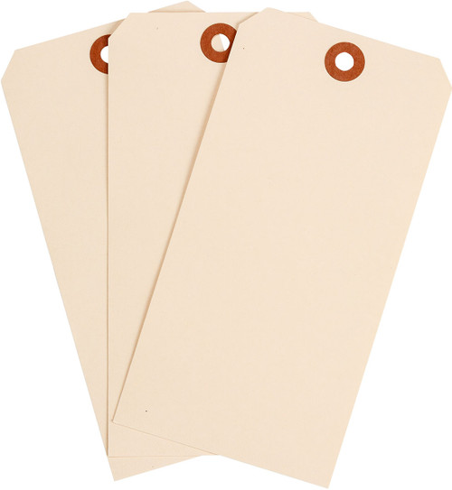 2.625" x 5.25" Brady Tag (Manila) (Pack of 1000 Tags) - 102045