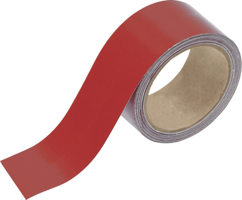 2" x 30' Brady Label (Red) (Roll of 30 Feet) - 105980