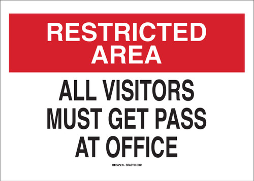 Brady Label - 122356