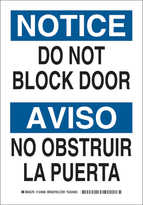 Brady Label - 124987
