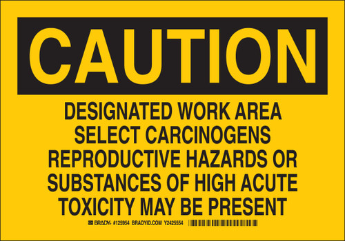 Brady Label - 125952