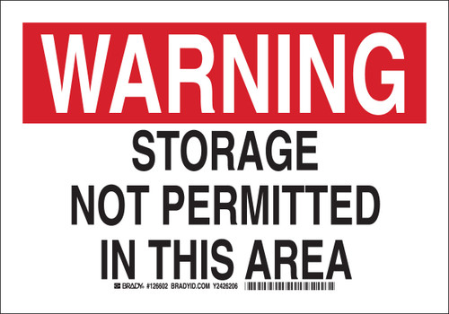 Brady Label - 126603