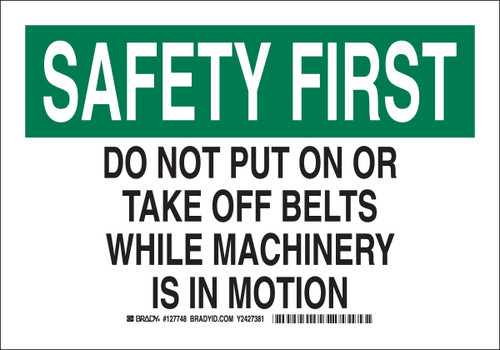 Brady Label - 127746