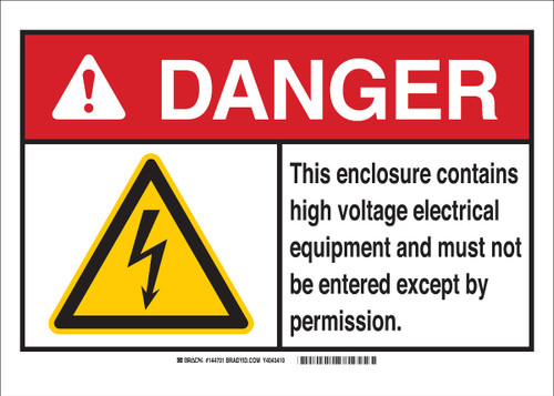 Brady Label - 144700