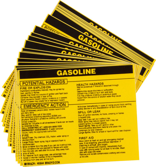 Brady Label - 93544