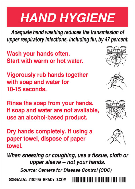 Brady Label - 102925