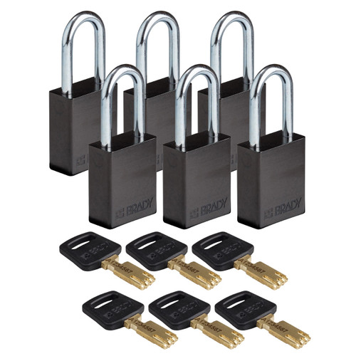 ALU-BLK-38ST-KD6PK Brady  Accessory - Image1