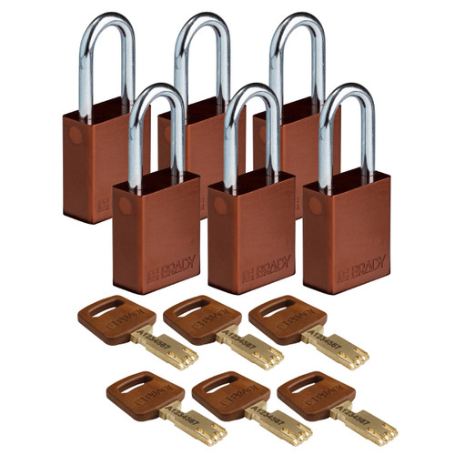 ALU-BRN-38ST-KA6PK Brady  Accessory - Image1