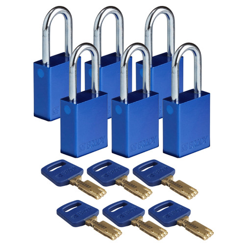 ALU-BLU-38ST-KD6PK Brady  Accessory - Image1