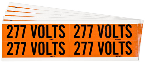 4.125" x 1.125" Brady Label - 152357