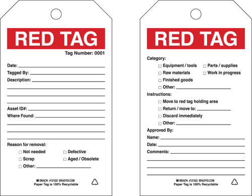 Brady Tag (Pack) - 121522