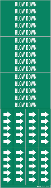 Brady Label (Card) - 7327-3C