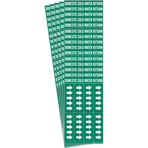 7085-3C-PK Brady  Pipe Marker - Image1