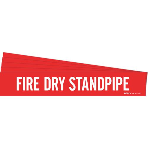 7108-1-PK Brady  Pipe Marker - Image1