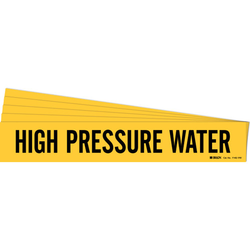 7142-1HV-PK Brady  Pipe Marker - Image1