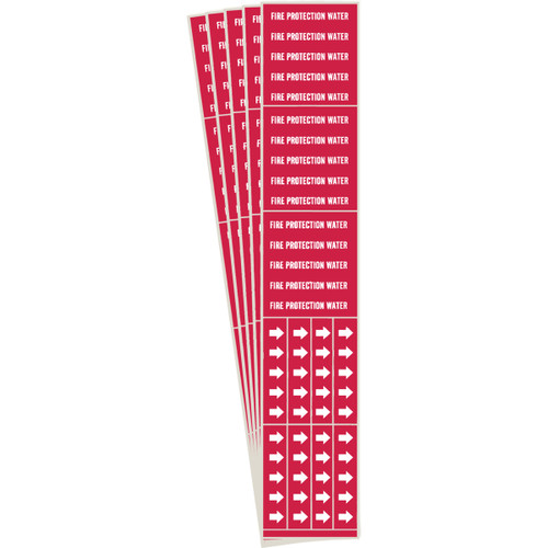 7110-3C-PK Brady  Pipe Marker - Image1