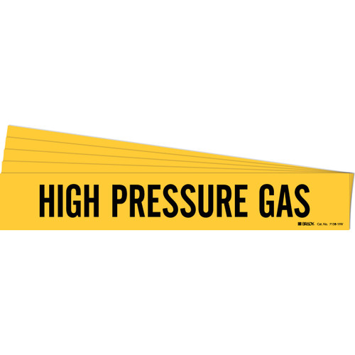 7138-1HV-PK Brady  Pipe Marker - Image1