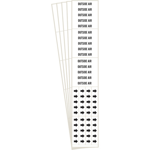 7207-3C-PK Brady  Pipe Marker - Image1