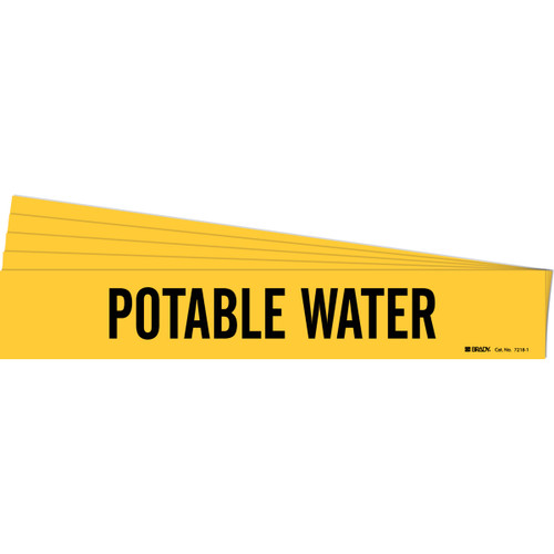 7218-1-PK Brady  Pipe Marker - Image1
