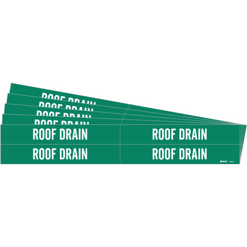 7247-4-PK Brady  Pipe Marker - Image1