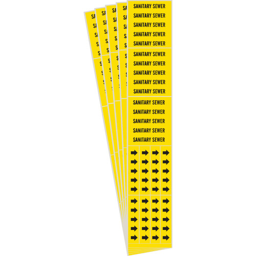 7251-3C-PK Brady  Pipe Marker - Image1