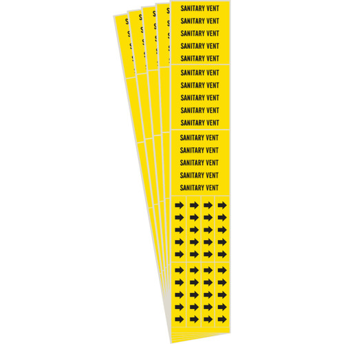 7252-3C-PK Brady  Pipe Marker - Image1