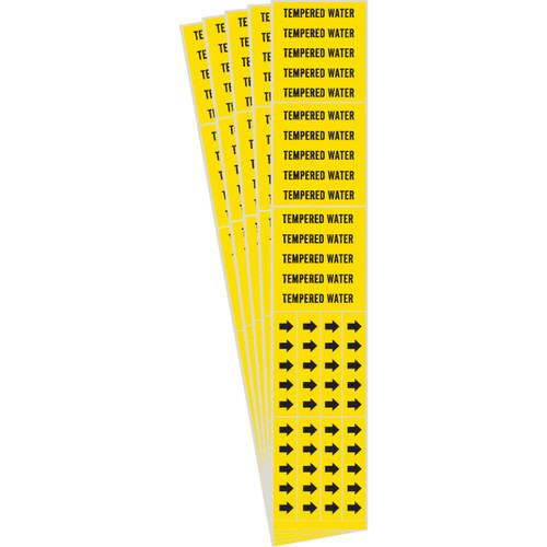 7283-3C-PK Brady  Pipe Marker - Image1