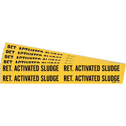 7245-4-PK Brady  Pipe Marker - Image1