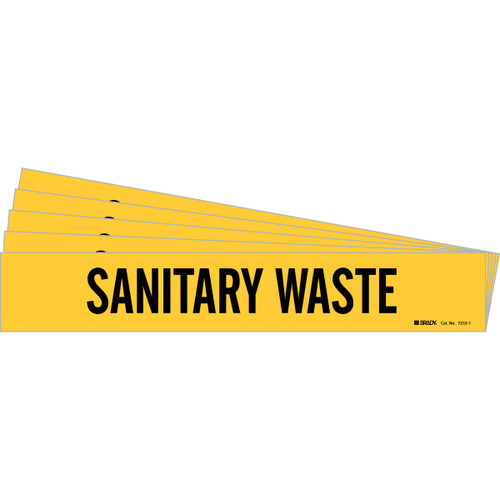 7253-1-PK Brady  Pipe Marker - Image1