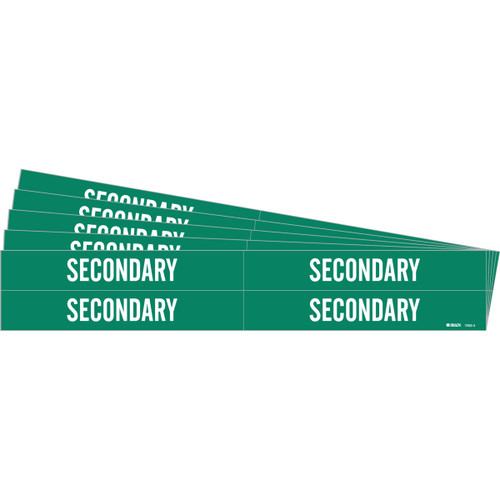 7255-4-PK Brady  Pipe Marker - Image1