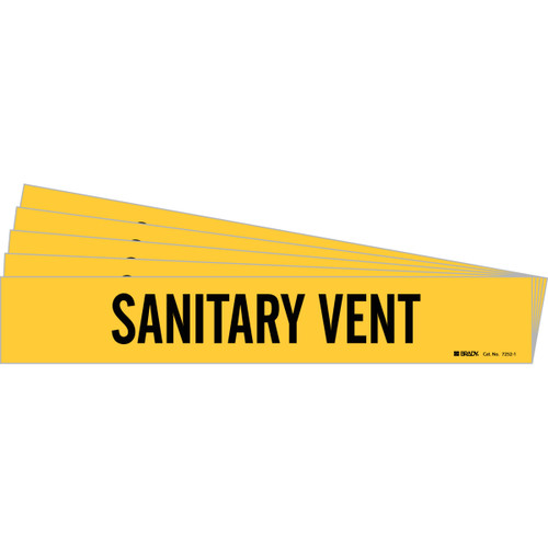 7252-1-PK Brady  Pipe Marker - Image1