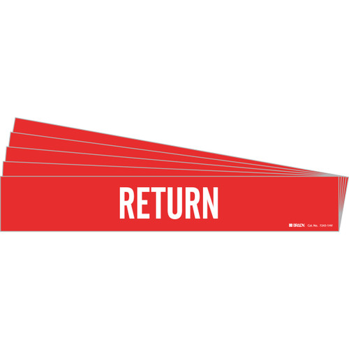 7243-1HV-PK Brady  Pipe Marker - Image1