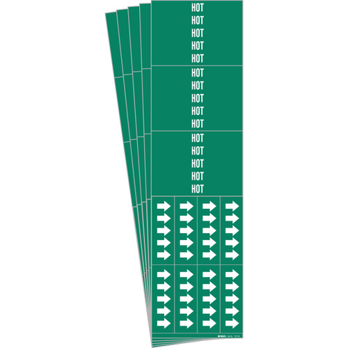 7372-3C-PK Brady  Pipe Marker - Image1
