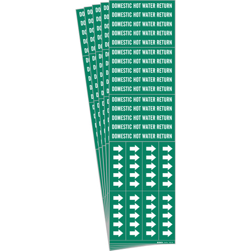 7351-3C-PK Brady  Pipe Marker - Image1