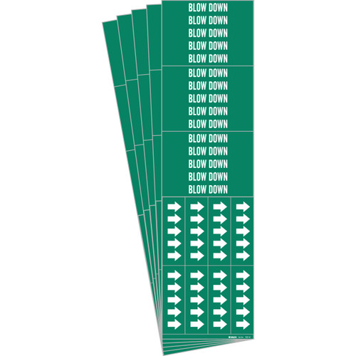 7327-3C-PK Brady  Pipe Marker - Image1