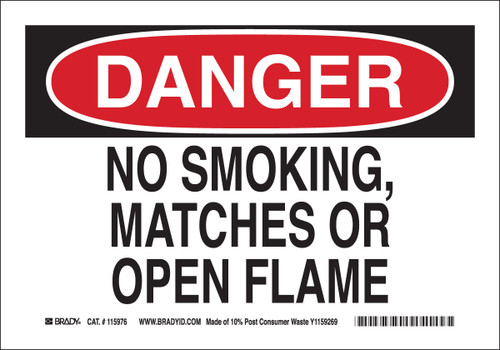 Brady Label (Sign) - 118197-BRADY