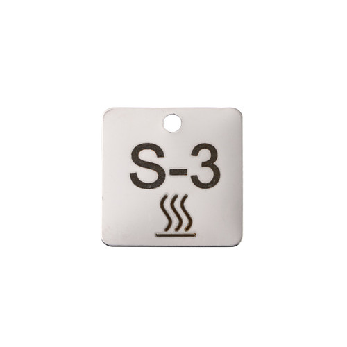 TAG-S10-SS-2IN Brady  Tag - Image1