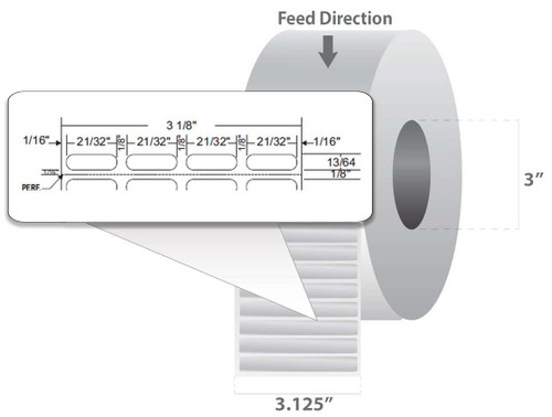 10023006 Zebra Z-Ultimate 2000T Label