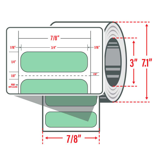 10023312 Zebra Z-Supreme 4000T Label
