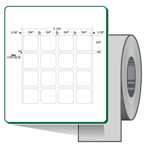 10023194 Zebra Z-Supreme 2000T Label