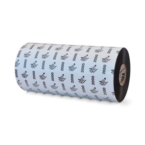 Zebra 6.16" x 1,476' 2000 Wax Ribbon (Roll) - 02000BK15645-EA