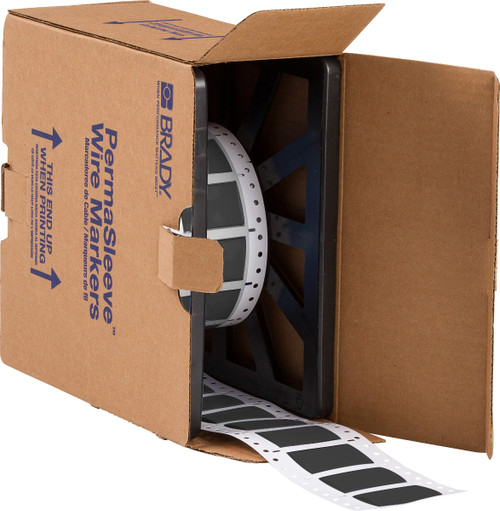 Brady PermaSleeve Heatex Wire Marking Sleeves Label - 2HX-750-2-BK-2